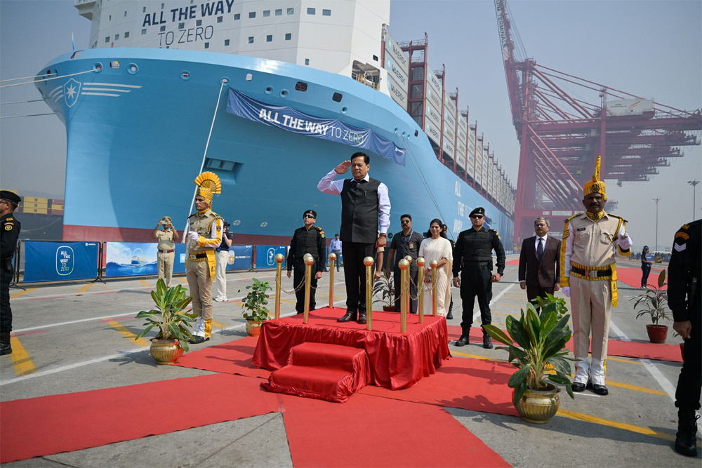 Maersk naming ceremony in Mumbai