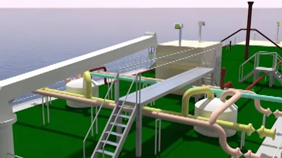 LNG bunker Barge concept
