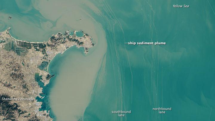 Satellite shipping lanes