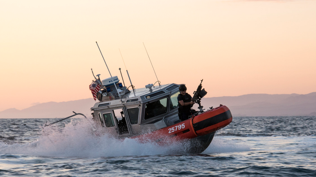 Coast Guard Security Teams Guarding Ports and Waterways