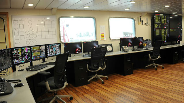 Halliburton control room
