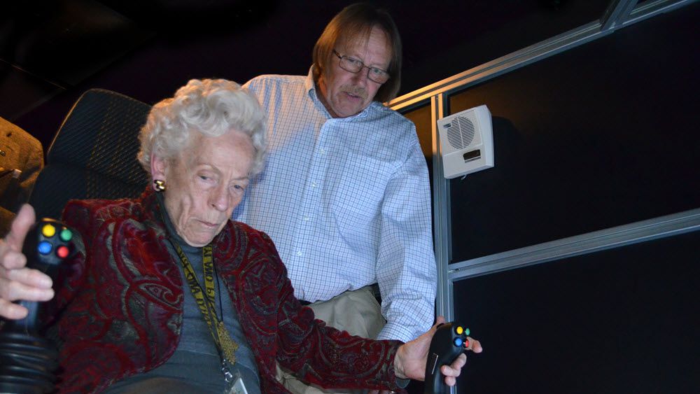89 year old lady achieves bucket list