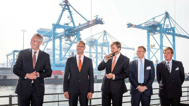 APM Terminals' opening of Maasvlakte II