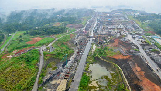 Panama Canal expansion works