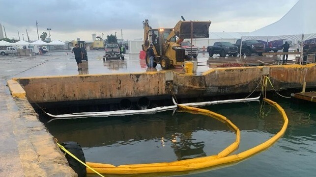 Port of San Juan mystery spill