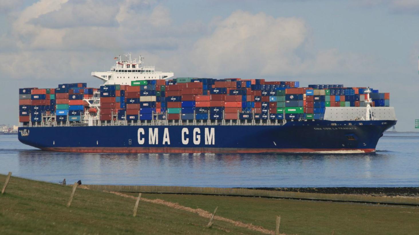 CMA CGM vessel