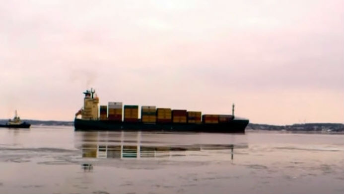 container ship