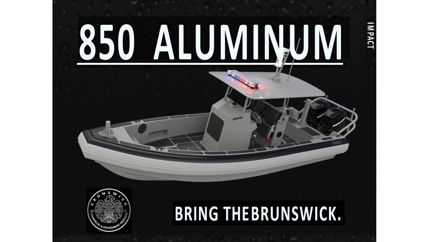 Brunswick Introduces New Aluminum RHIB Line