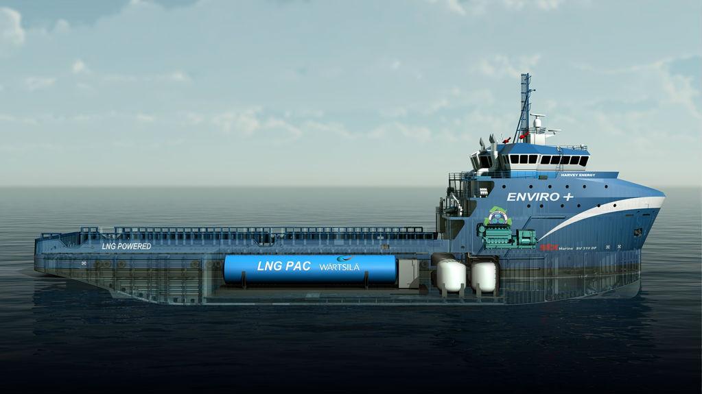 Harvey Gulf LNG-fuelled PSV