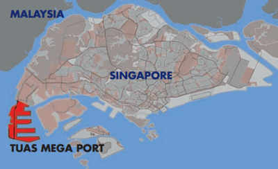 Phase 1 of Tuas Terminal Development Begins