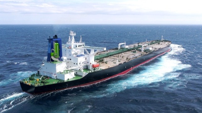 scrubber installation on commerical shipping
