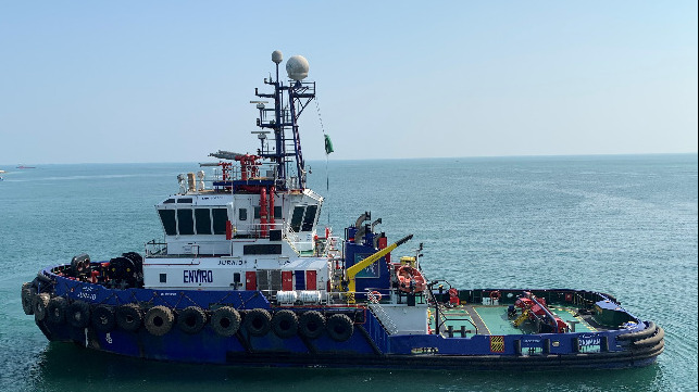 Saudi Aramco Tug with Enviro Notation