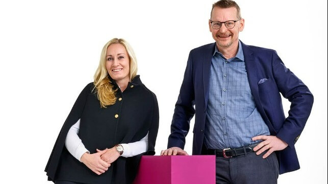 SurfCleaner Founder Christina Lundback and CEO Mikael Andersson