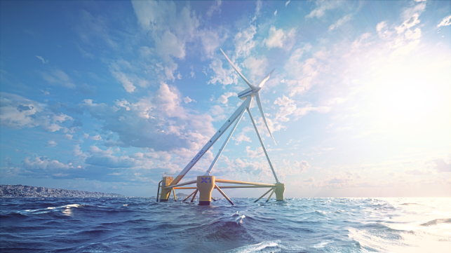 X1 Wind's innovative new floating wind platform
