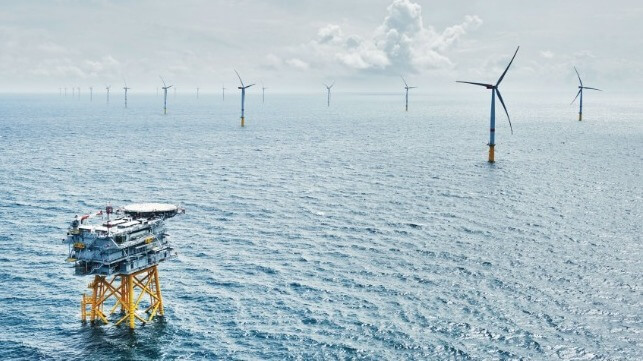 North Sea offshore wind farms