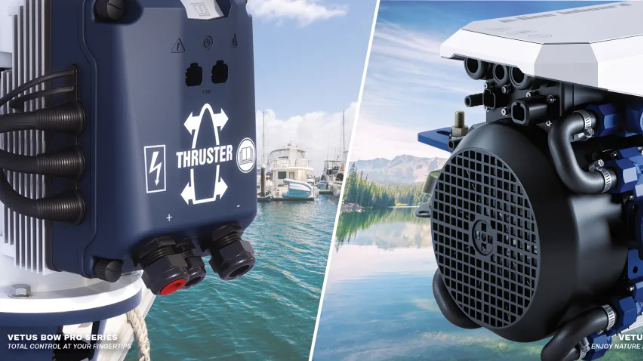 VETUS thrusters and electric propulsion solutions can now be connected to the NMEA 2000 network