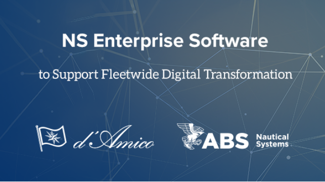 ABS NS will replace legacy software on a fleet of 70 vessels to support data-driven reliability and improved operational performance.