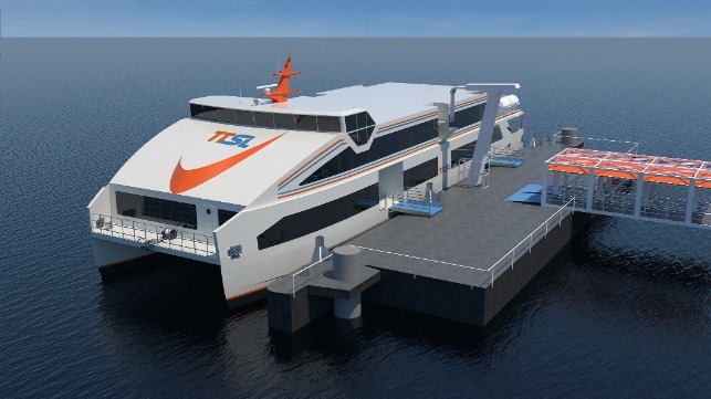 Ship terminal design for new electric ferries