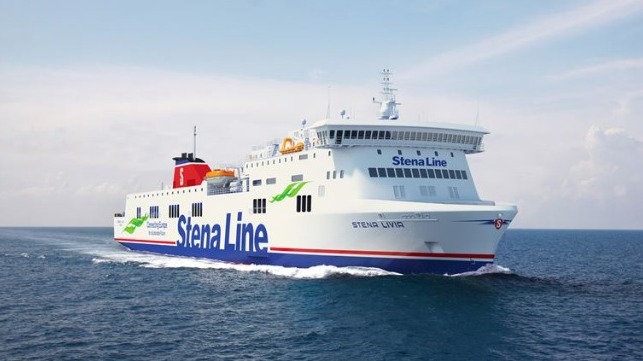 STENA LIVIA 3D at sea