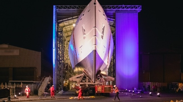 DSCT launches SA Navy’s first Multi-Mission Inshore Patrol Vessel