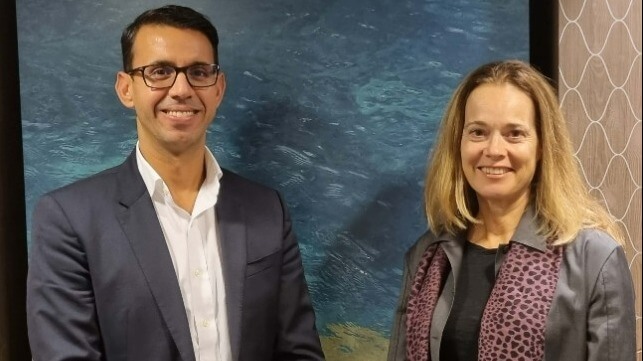 Jalal Bouhdada, CEO, Applied Risk and Liv Hovem, CEO, DNV