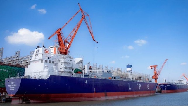 Wärtsilä delivers Cargo Handling and LPG Fuel Supply Systems for two new VLGCs for Oriental Energy. © Oriental Energy