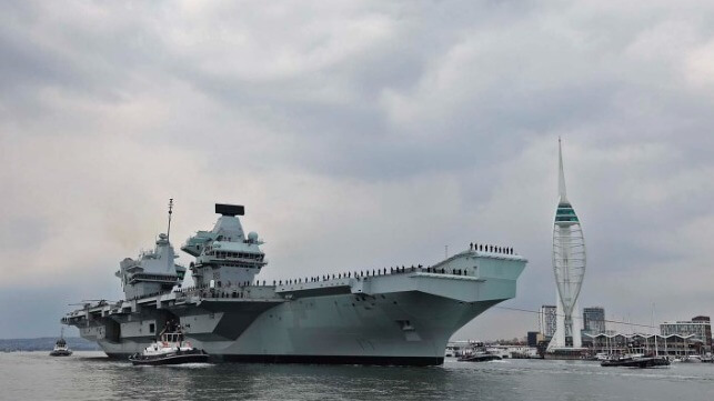 Carrier HMS Queen Elizabeth