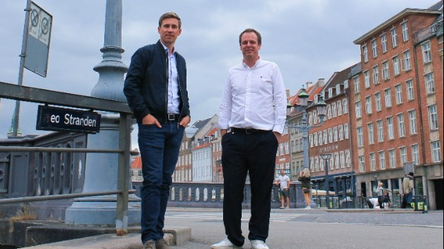 Marc Sima, CEO - FUELSAVE (right), and Carsten Salling, General Partner & Investment Manager - Dreamcast Ventures (left)