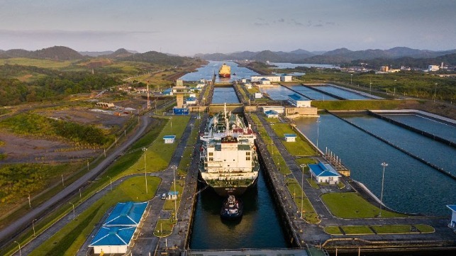 LNG at the Cocoli Locks