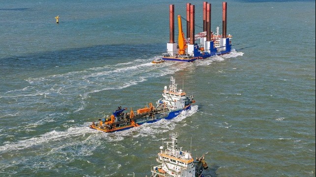 ABB Turbocharging will provide maintenance support and optimisation across Van Oord’s dredger fleet (copyright Van Oord)