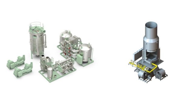 Wärtsilä's main components for Inert Gas and combined (Inert Gas and Gas Combustion Unit) system. @Wärtsilä Gas Solutions; SAACKE’s new GCU (Gas Combustion Unit) evo. ©Saacke