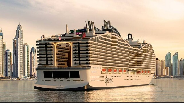 Image courtesy of MSC Cruises