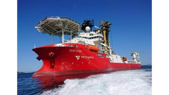 The TechnipFMC vessel Deep Star (Image care of TechnipFMC)