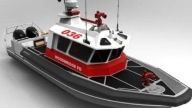 M3 Moose Monohull fireboat