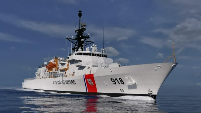 Rendering of USCGC RUSH