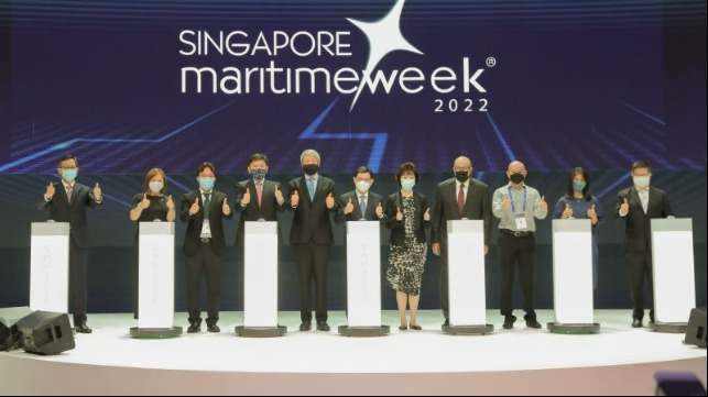 SMW 22 Opening Ceremony Group Photo - Image courtesy of Maritime and Port Authority of Singapore