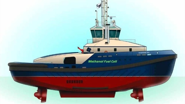 Svitzer methanol tug