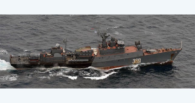 Russian corvette