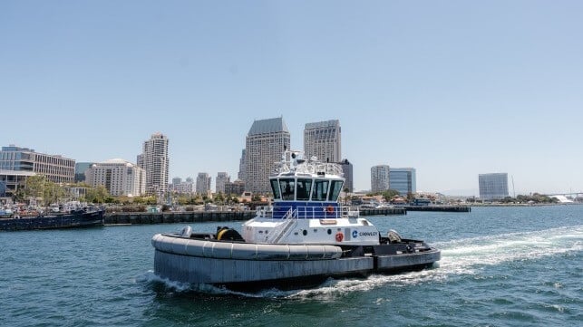 Port of San Diego's Crowley eTug