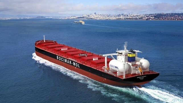 ammonia-fueled bulker