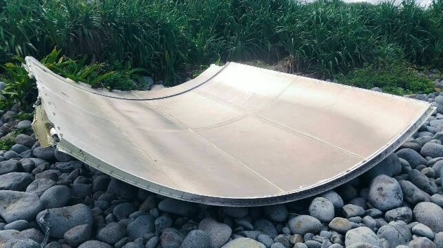 Chinese rocket debris