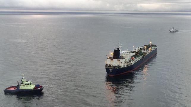 Tanker detained in Finland
