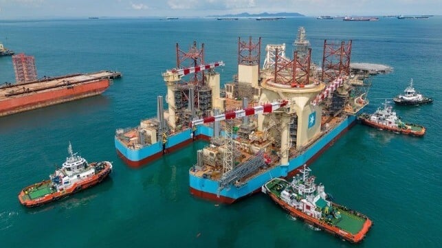 Wind turbine installation vessel