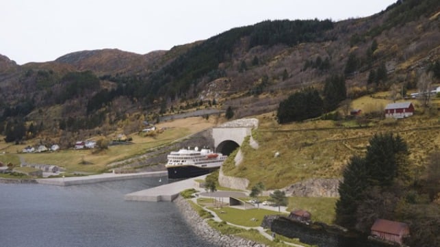 Norway ship tunnel