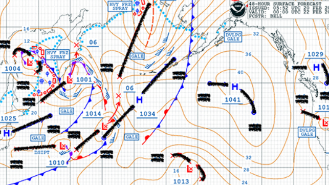 Noaa Weather Fax Charts