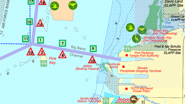 Spoil Area Marine Chart