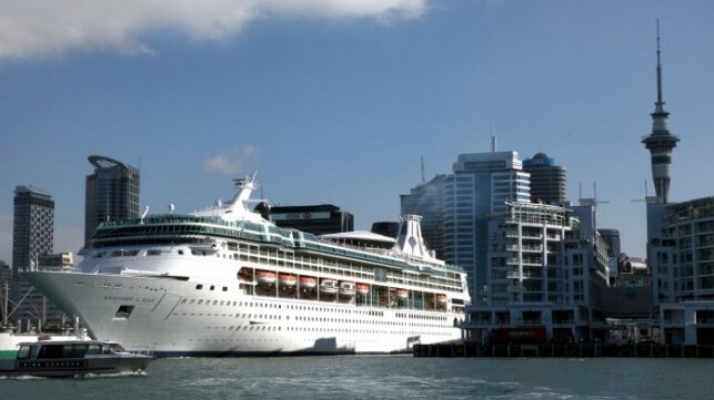 New Zealand opens ports to cruise ships and yachts 