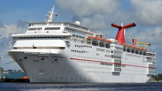 former Carnival cruise ship arrives for scrapping