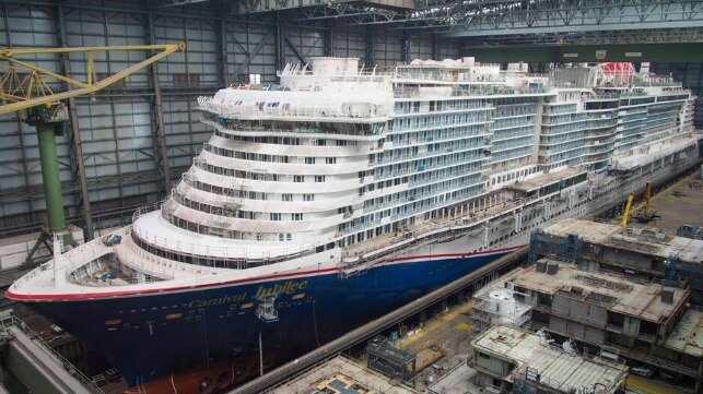 Carnival cruise ship construction