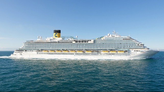 Carnival's Costa Cruises takes delivery from Fincantieri